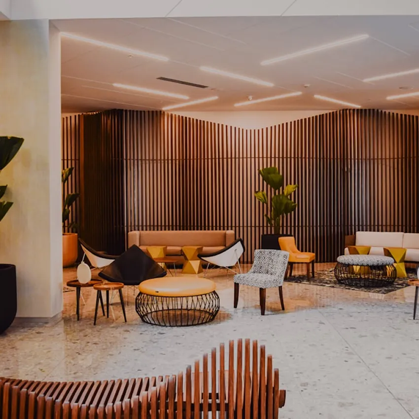 Luxury lounge for meetings or relaxation